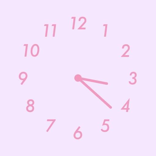 Purple pink widgets ساعة أفكار القطعة[ZAPsGEd6HM62NgTxZ5ZC]
