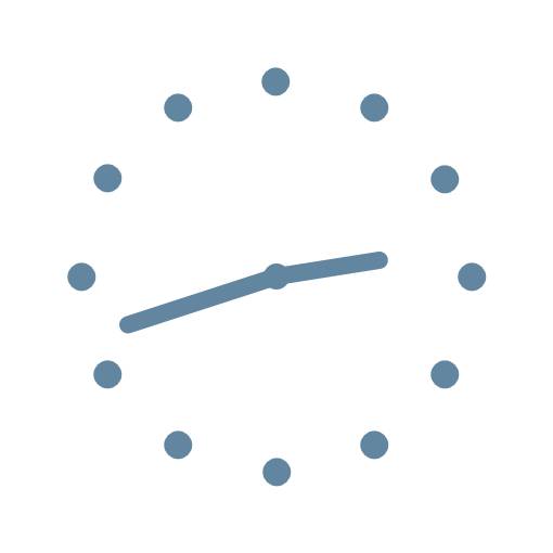 Vintage blue widget Clock Widget ideas[ztl3eLROArxHsjv93cz4]