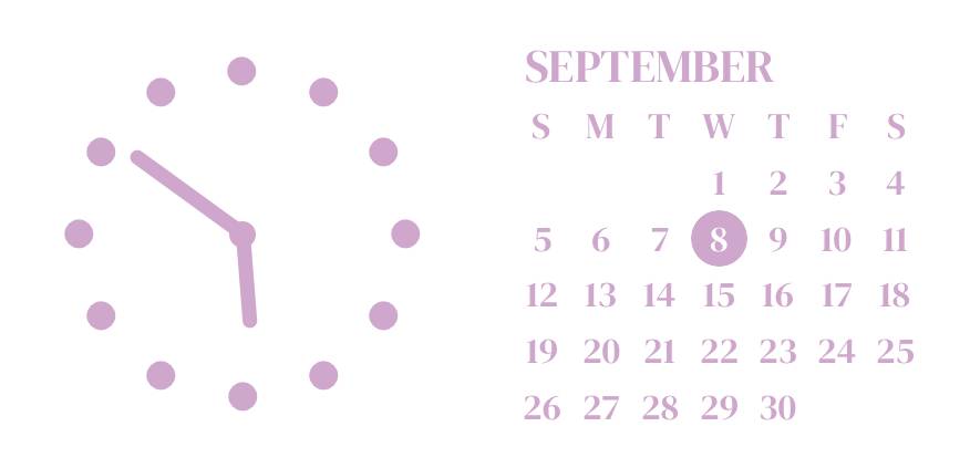 Purple pink vintage widget Годинник Ідеї для віджетів[XZScxcSisRcMDLPoWdCh]