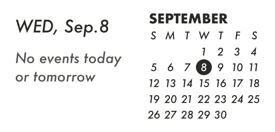 Cool white & black widget Kalendarz Pomysły na widżety[jKOE0hFcVMsIoqKmtJXr]
