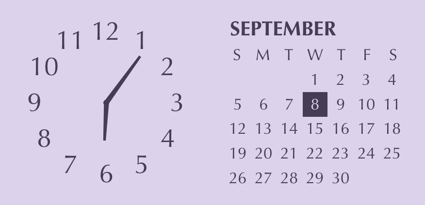 Purple pastel widget Reloj Ideas de widgets[oITzEOBqUyi9qDP2rVsY]