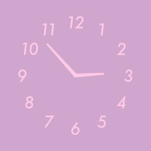 Purple pink harajuku widget Cái đồng hồ ý tưởng widget[LhSFyZvNI2QIFSuqZuFU]