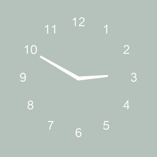 Neutral leaf widget ساعة أفكار القطعة[WANzlQbQxh3uUcI1MxcC]