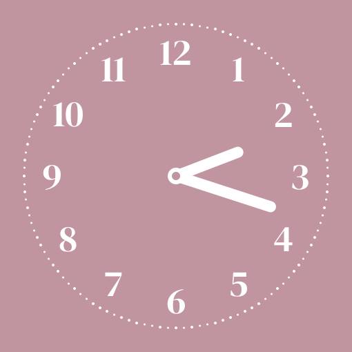 Mystic pink widgets Reloj Ideas de widgets[pgIIyYdBkclxY2Nsl9qv]