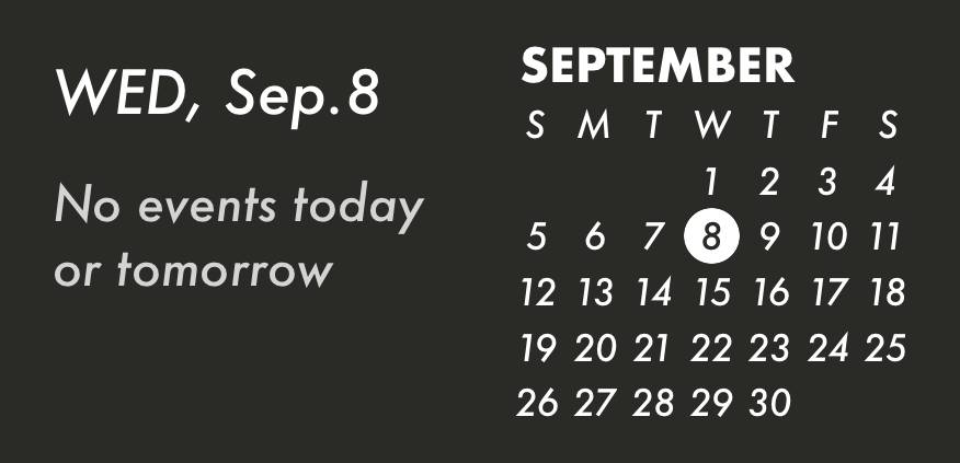Cool black widget Calendar Idei de widgeturi[s7pYPVywAUPqvqmMm0d2]