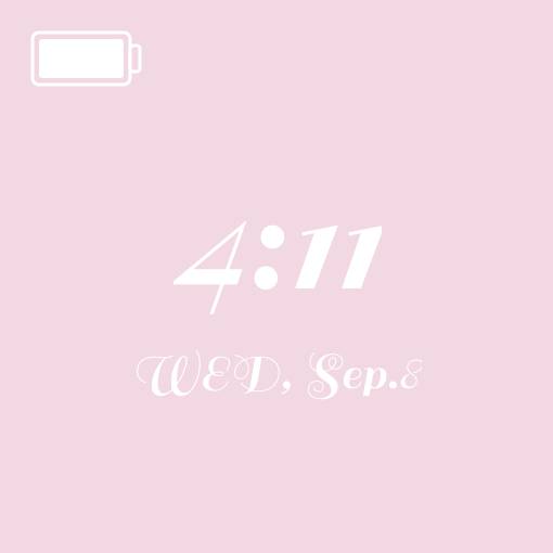 Powder pink widgets ពេលវេលា គំនិតធាតុក្រាហ្វិក[fEXhCTEbjqKqO7LKhNN8]