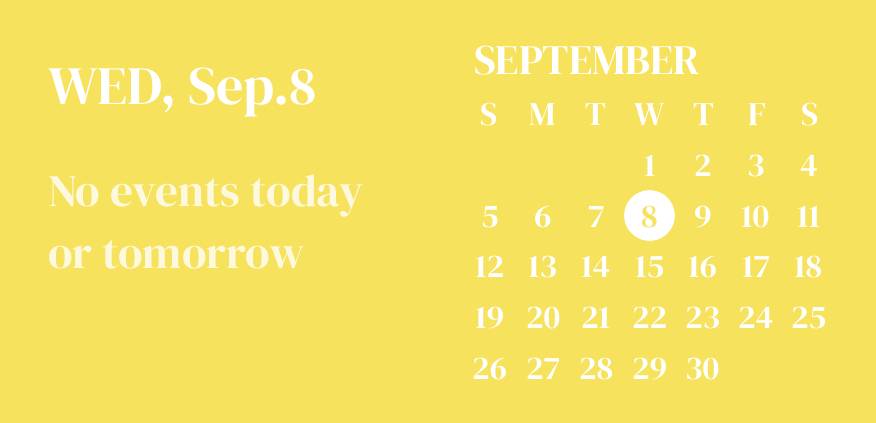 Yellow lemon widget Kalender Ide widget[c8kfLv2LBS3rgyVy2voC]