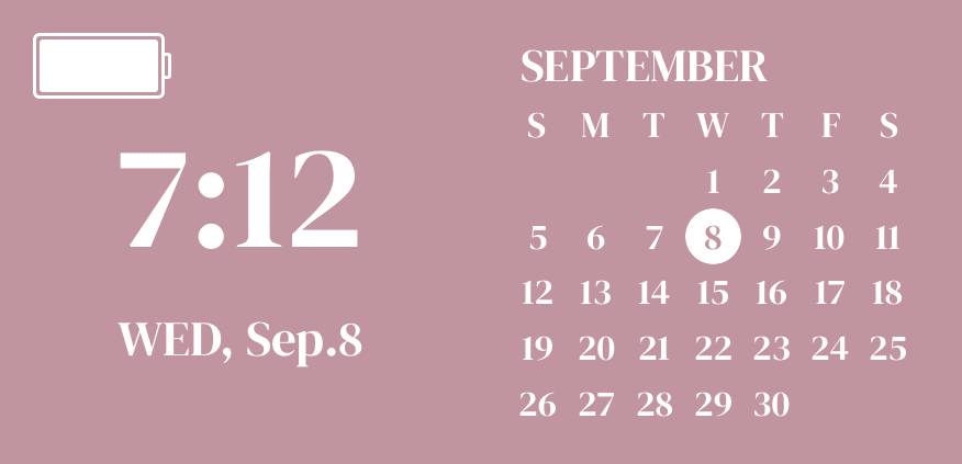 Mystic pink widgets Calendar Widget ideas[SHMlMOhjV31PJ9q6KoVK]