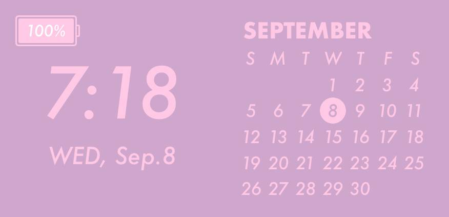 Purple pink harajuku widget Календар Идеје за виџете[6PmZCiaPeX433eZZuNEX]