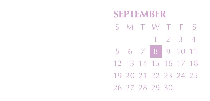 Purple pink elegant widget Kalendorius Valdiklių idėjos[cSNuu09Ewkk7F7VHiiwM]