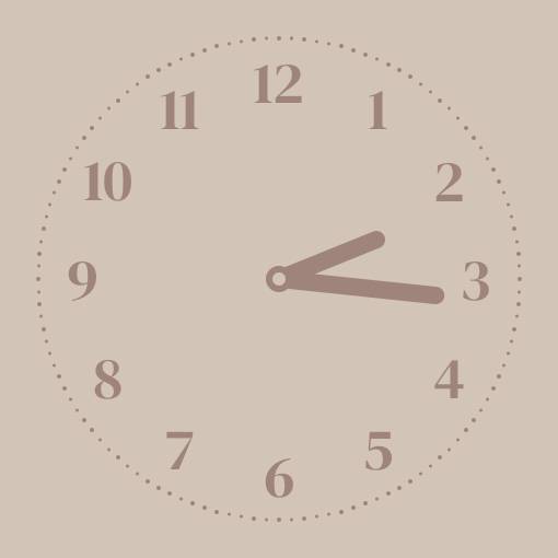 brown bear widget Clock Widget ideas[q8NRd3rlW58JMrCBvRY9]