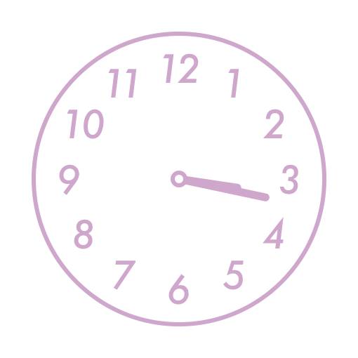 Purple pink street widget Часовник Идеи за джаджи[rOiXvGBxS8eNsRx6doAN]
