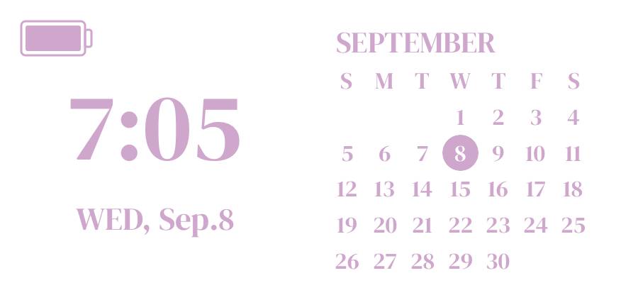 Purple pink vintage widget Calendario Idee widget[V2Xr8MXYTpwCXd0sFyXa]