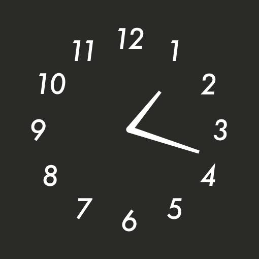 Cool black widget Cái đồng hồ ý tưởng widget[nT1F9FsEIqFp0URkFiY3]