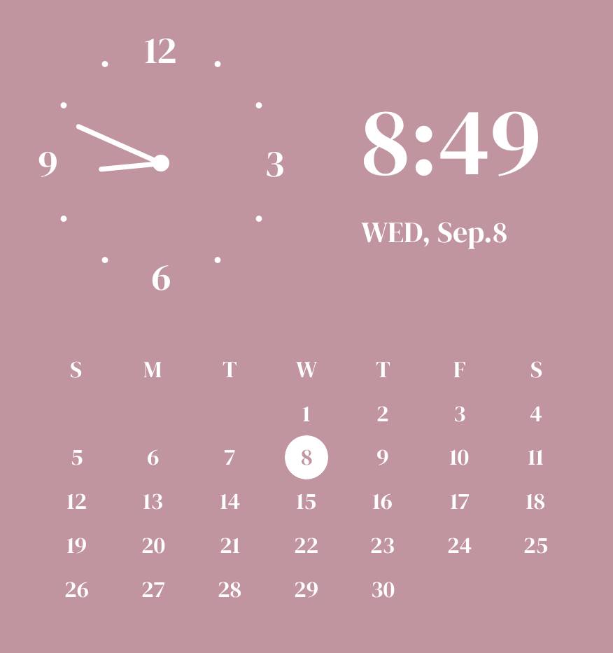 Mystic pink widgets Clock Widget ideas[WOkNpKGOFyozxmeZPQh5]