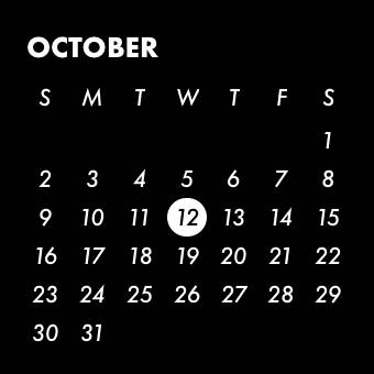 日付 Calendar Idei de widgeturi[5NjZOuT2QODS5XAJbvb2]