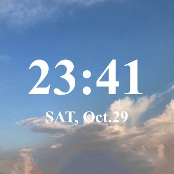 Hora Ideas de widgets[lcuMAl3eJE8FyXFoULf1]