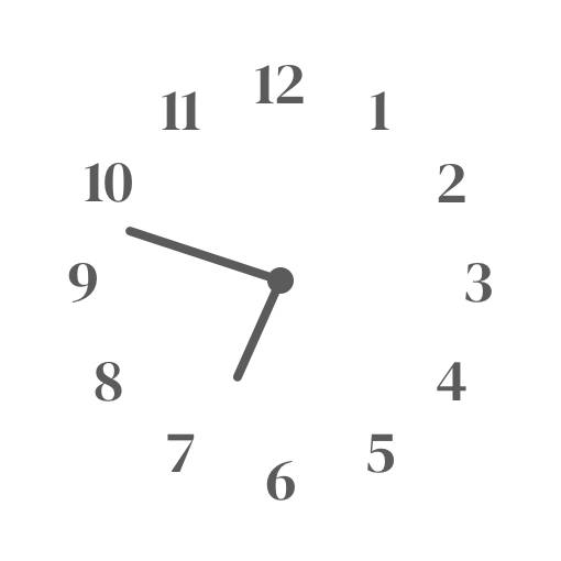 Horloge Idées de widgets[9xLvMB6kDOZZQQfHrFAe]