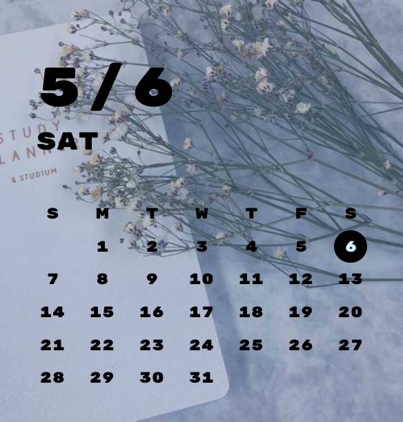 Calendario Ideas de widgets[QS8zbv7ocFVrXosGqG3E]