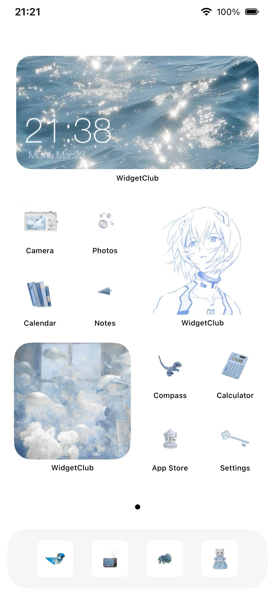 儚げブルーHome Screen ideas[vToKfUJMrxeCypJfbrep]