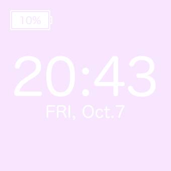 Time Widget ideas[PjuxWdWDP3I54dmLK5K2]