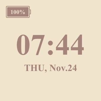 時間 Time Widget ideas[uaxoaMPD9QaqkbpQ51GX]