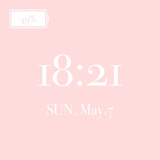 Zeit Widget-Ideen[EFM6RM8FccrL5mf5Wb5E]