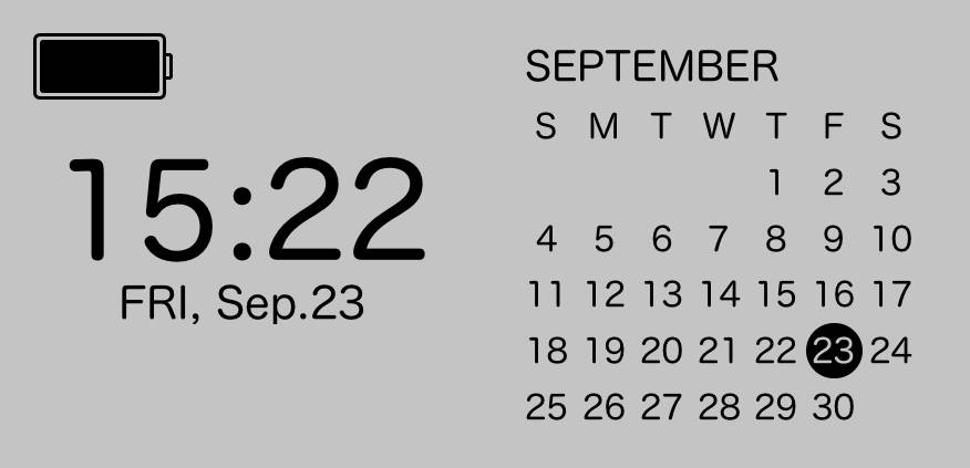 カレンダー時計 Kalendar Idea widget[nIotUfBZXYNO3kjVFCxv]