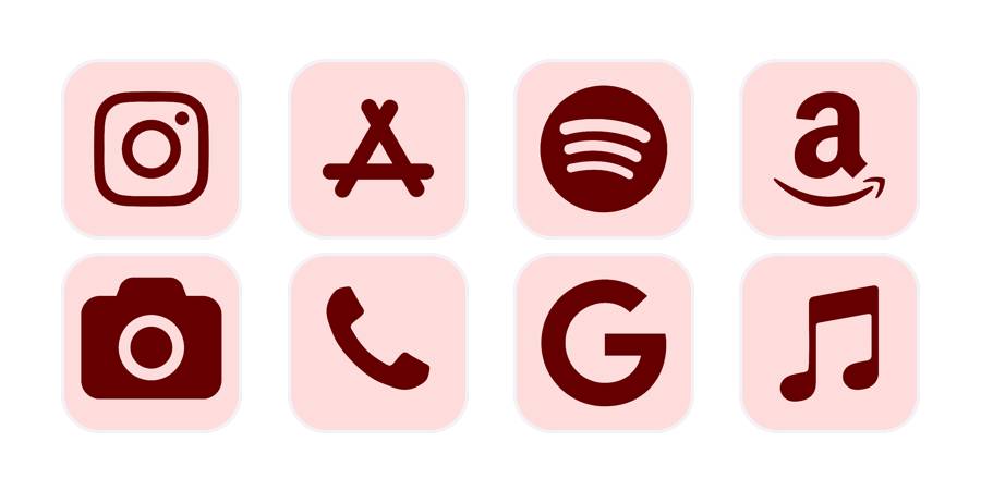 Pink Aesthetic App Icon Pack[OEtvX74z6C0BOwVL76KG]