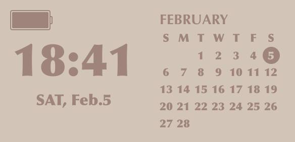 brown bear widget Календар Идеје за виџете[HM6eudaBJraFufIwimRB]
