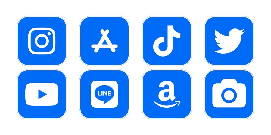 青いやつら Pacchetto icone app[Iqqu0sMcsjLzOgTENPlD]