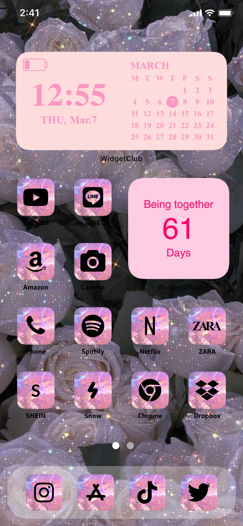 Pink, SparklyPomysły na ekran główny[PIknGqZOKnOR3ELuB7Aq]
