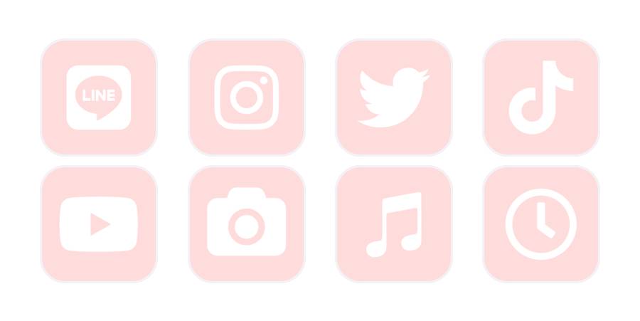 pink App Icon Pack[LUlWNIlg21JT9xcNW5PE]