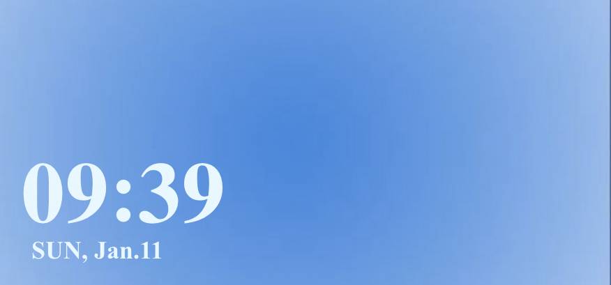 Time Widget ideas[DKGjactduWKjBbk1XR6i]