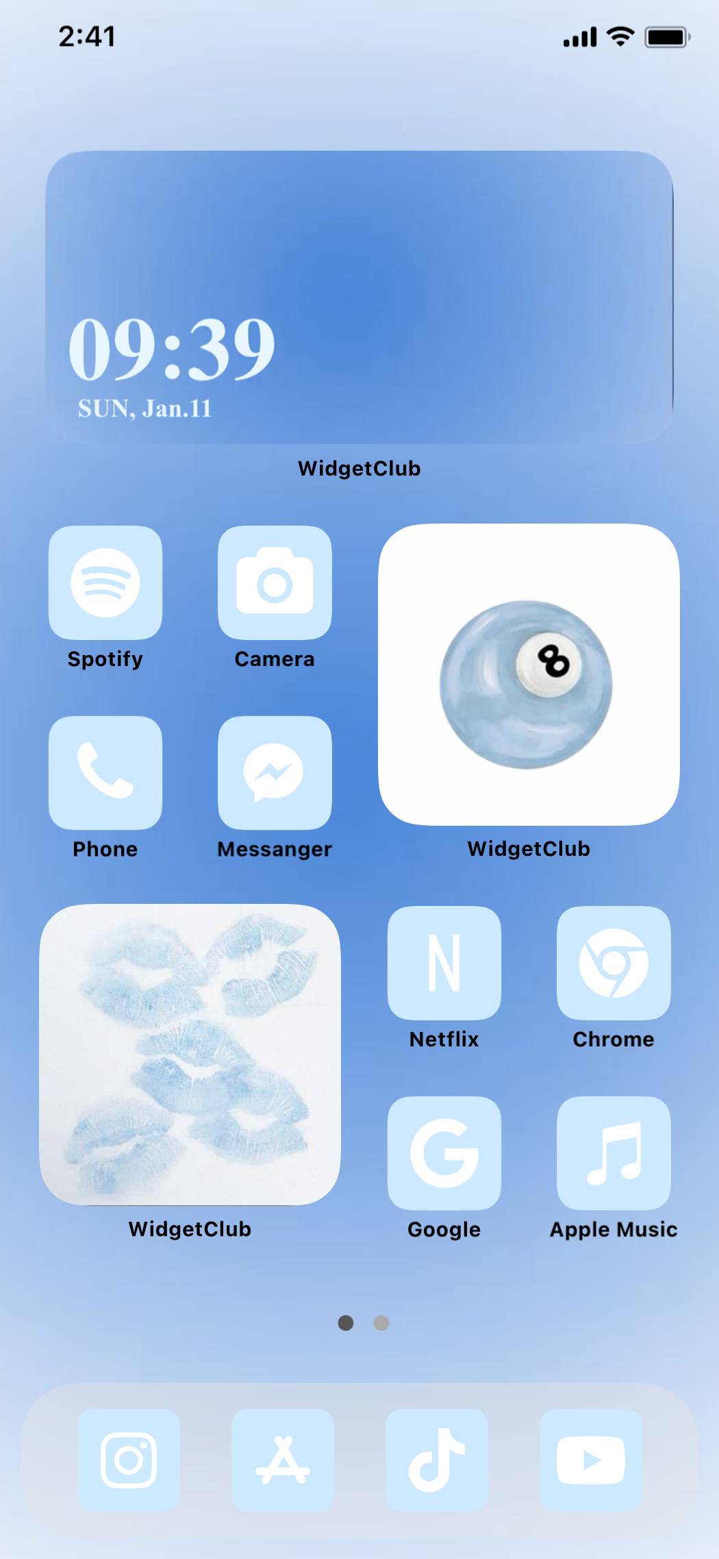 niebieska tapetaHome Screen ideas[DKGjactduWKjBbk1XR6i]