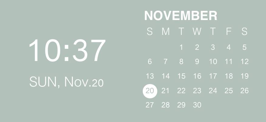 selfKalendar Idea widget[TcoT7RenJNescpGgbWut]