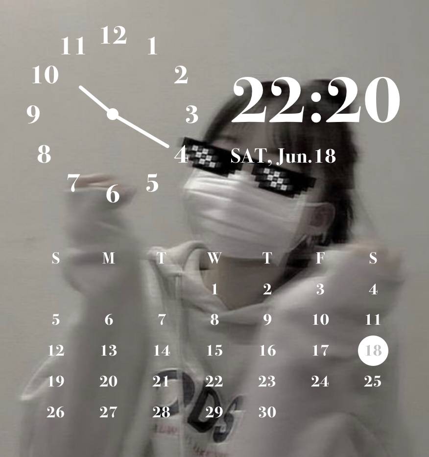 ガール👧 Horloge Idées de widgets[SJ2Sz6GtQPfL2iOTVzrG]