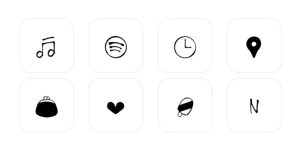 ♡♡♡ Paquete de iconos de aplicaciones[FXnLBvZHEsbV2SpYGdNK]