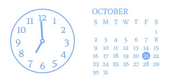 時計＆カレンダー ころちゃんカラー Clock Widget ideas[33HA4O2nwDLRNBMJRWe1]