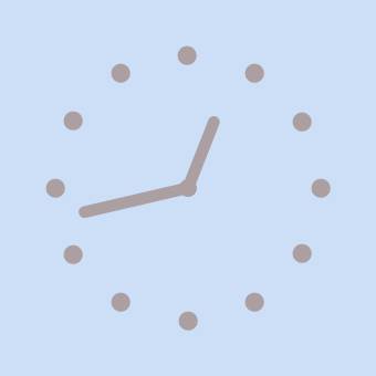 青Reloj Ideas de widgets[nXdlHigbKt1JSXeKganS]