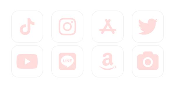 ピンク🎀💕💓💗 App Icon Pack[ceCUZ3ZB1lvITcRP0sk5]