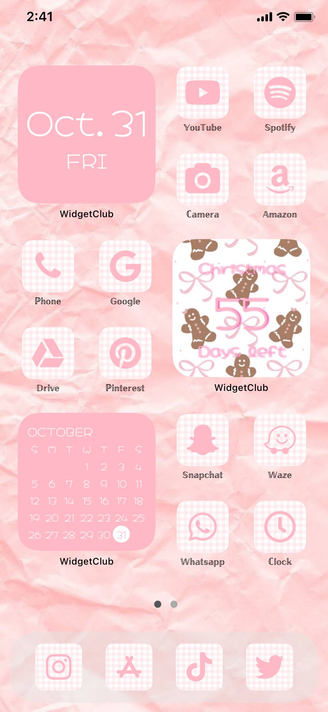 pink cookie ChristmasHome Screen ideas[9gV8qyMdhAUlvKCx9AlI]