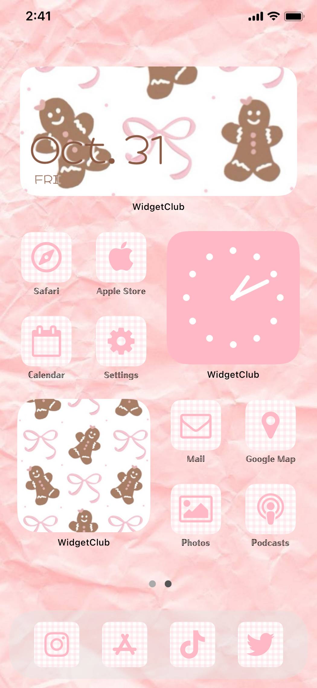 pink cookie ChristmasHome Screen ideas[9gV8qyMdhAUlvKCx9AlI]