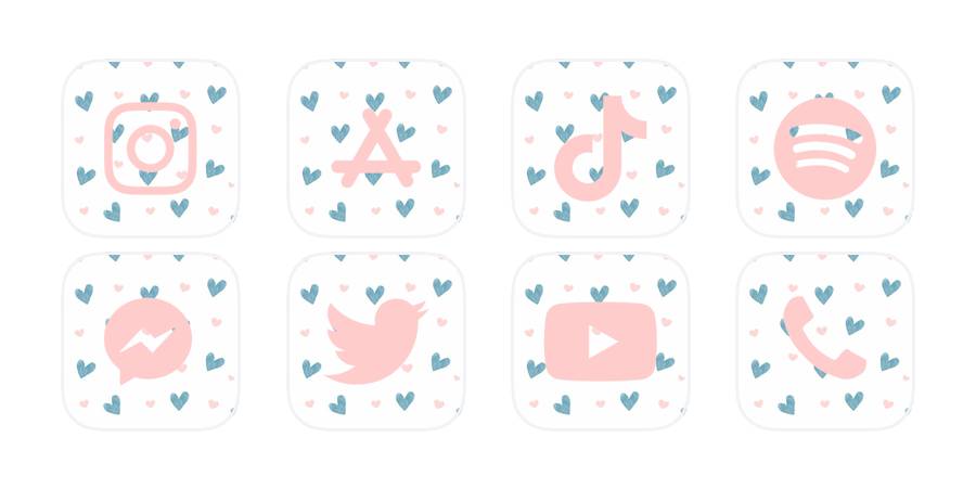 winter hearts ชุดไอคอนแอป[tobvP8jcRx6m9ckkaffg]