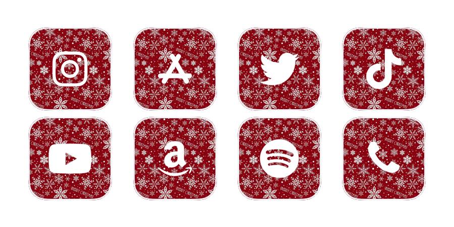 Christmas snow Pack d'icônes d'application[8zIhJajyrE3G2Xahhpml]