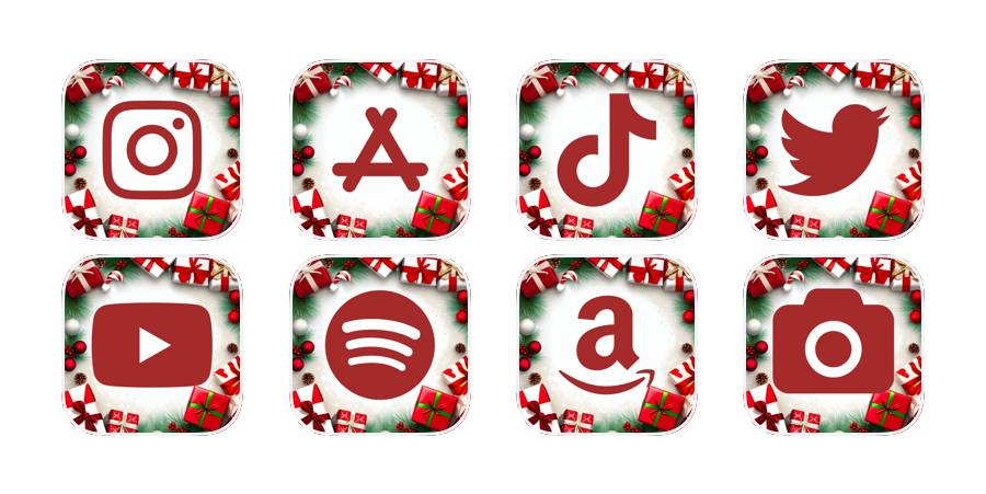 Christmas App Icon Pack[K5yzh3E7GouLu2dlHzdI]