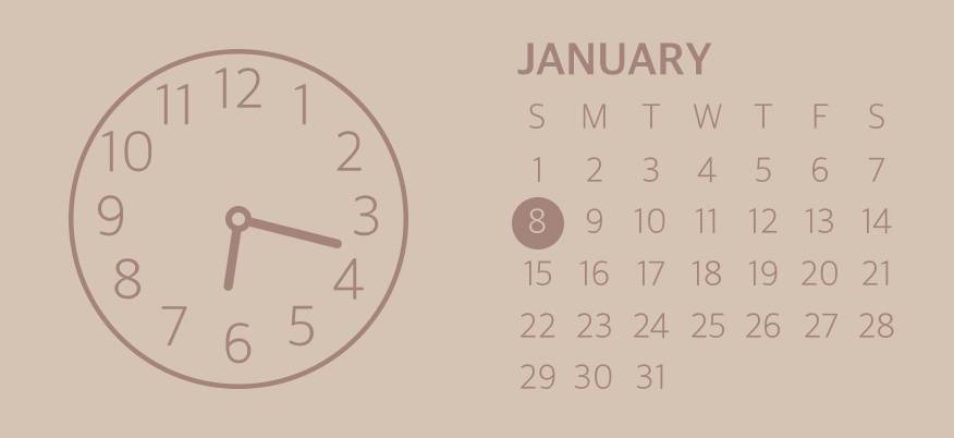 　　　✳︎ Clock Widget ideas[eVsKwkyoQaMra7yCURH3]