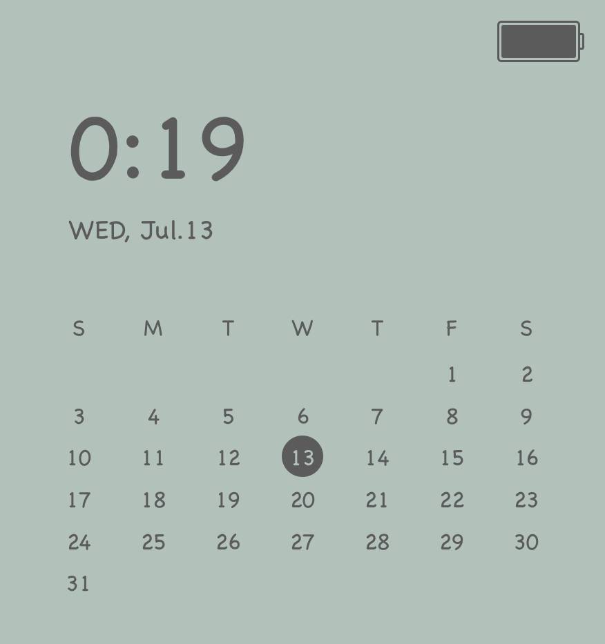 Kalender Widget-ideeën[8gctxiqolvpxkImybT4V]