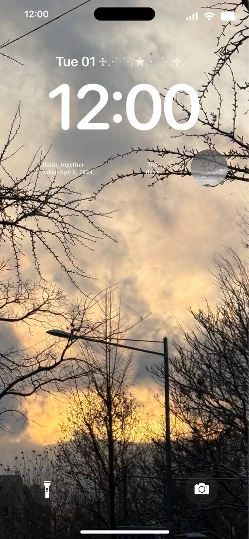 감성 나무And햇빛🍃🌅Lockscreen[j2DsSTjAZR7dDsI3FMjC]