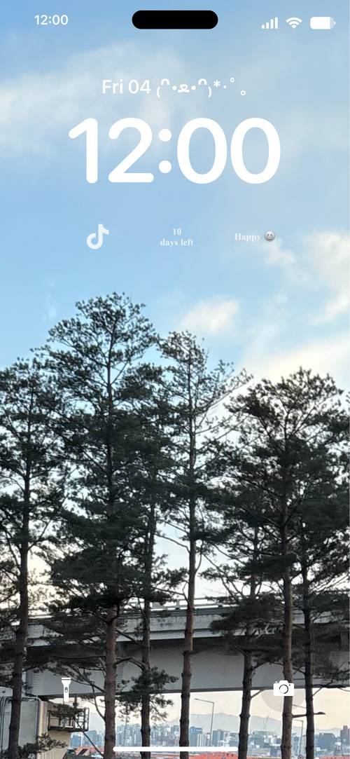 푸른 하늘🤍🩵Lockscreen[611Y2dnO50GmnM12R6Yq]